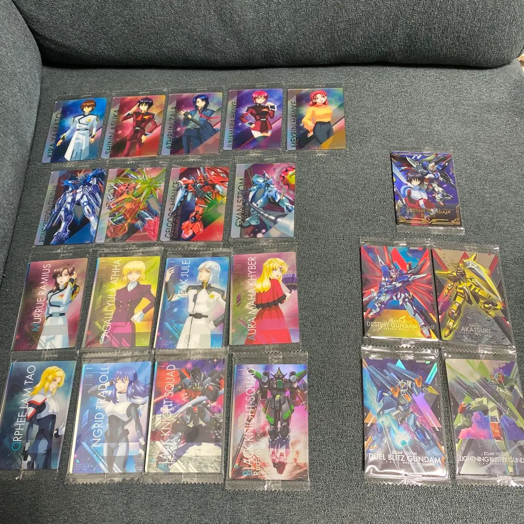Thumbnail of Mobile Suit Gundam SEED FREEDOM Wafer Cards - 22 Card Set