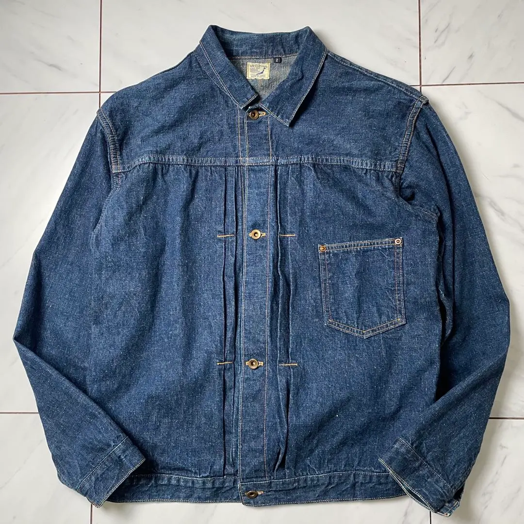 【美品】オアスロウ デニムジャケット 1stタイプ 506BB 2025年最新】orslow オアスロウ 1st デニムジャケットの人気