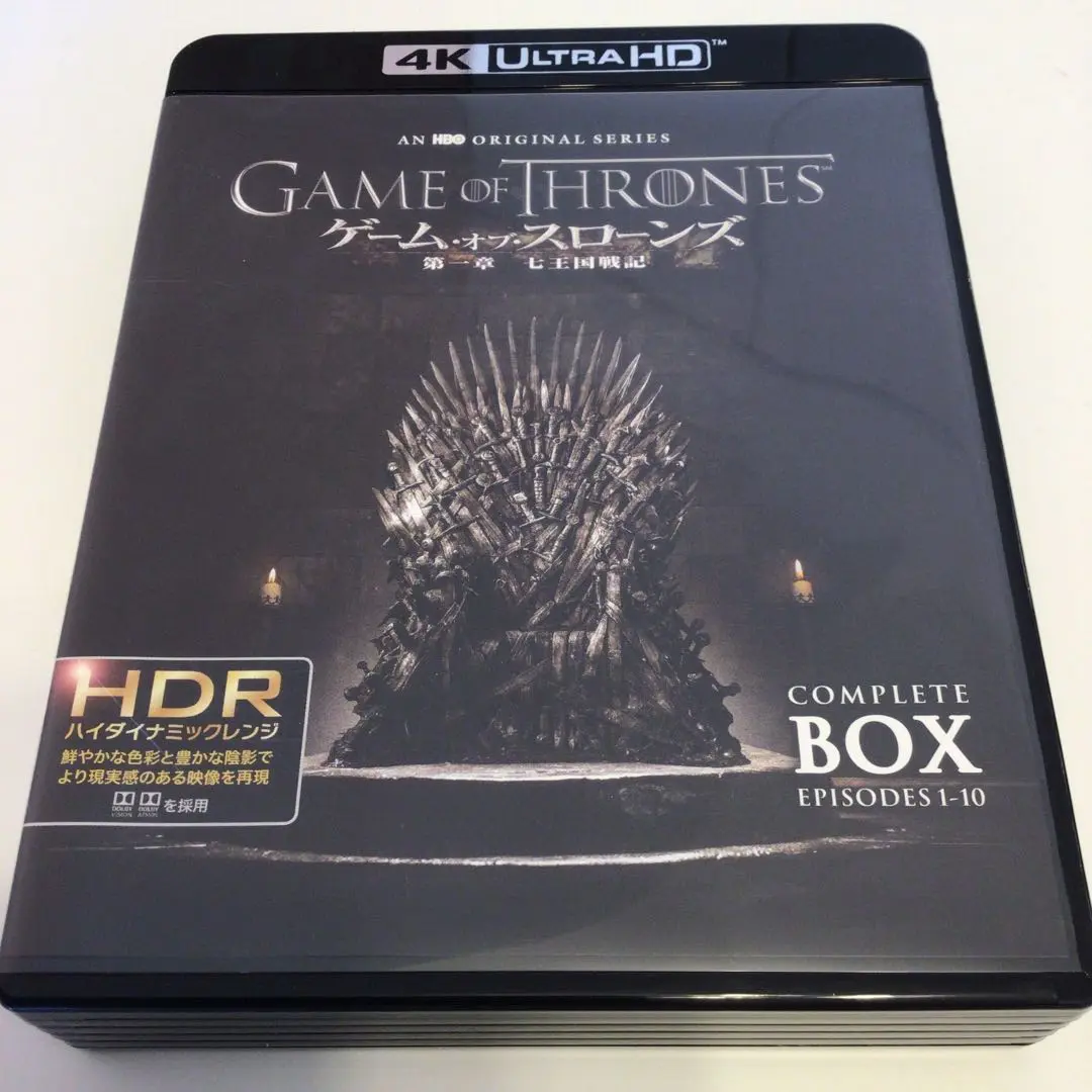 【新品未開封】ゲーム・オブ・スローンズ＜第一章〜最終章＞4K　ULTRA　HD 300セット限定生産】デラックスメタルケース仕様 ゲーム・オブ