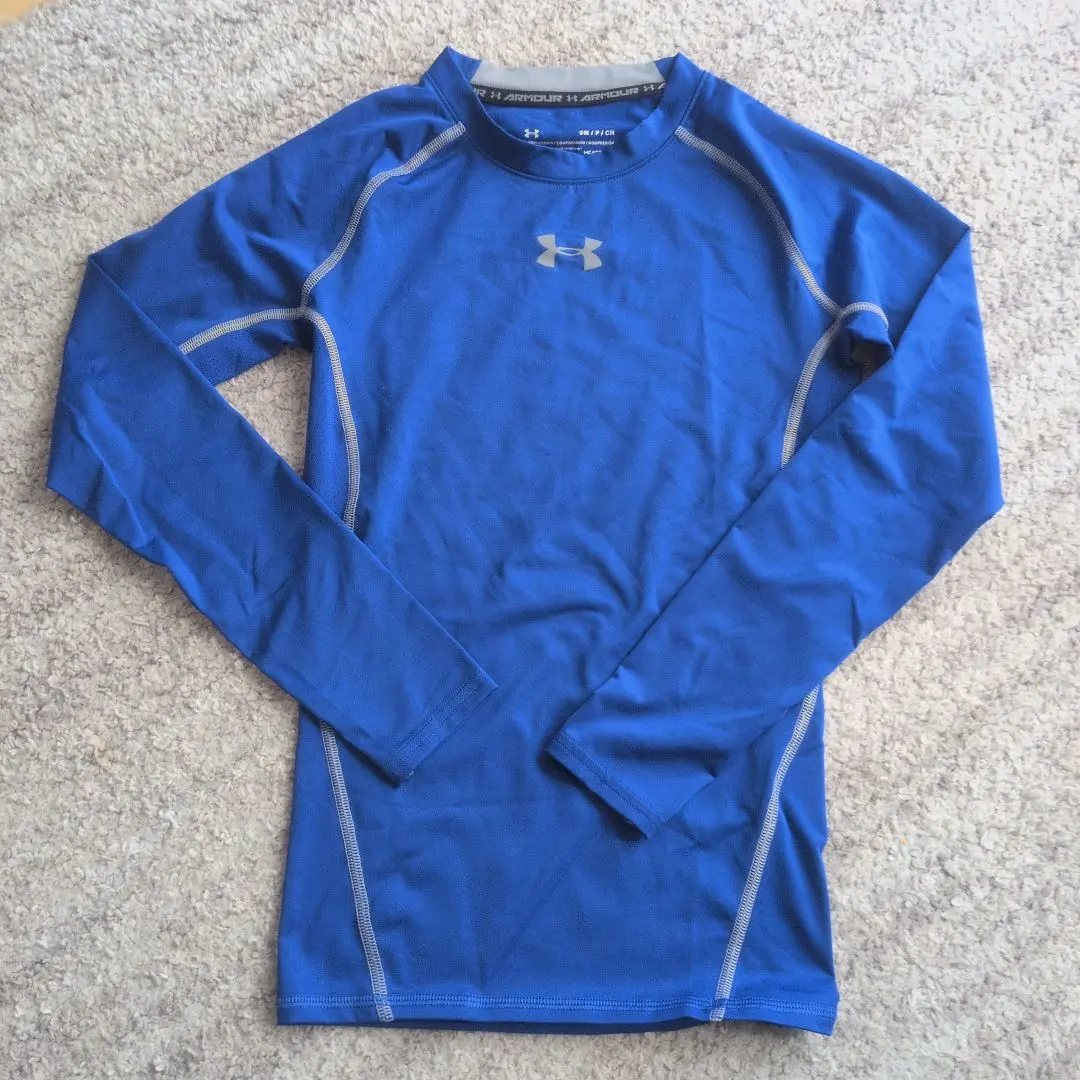 安德瑪 藍色 內襯衫 SM 緊身 的縮圖