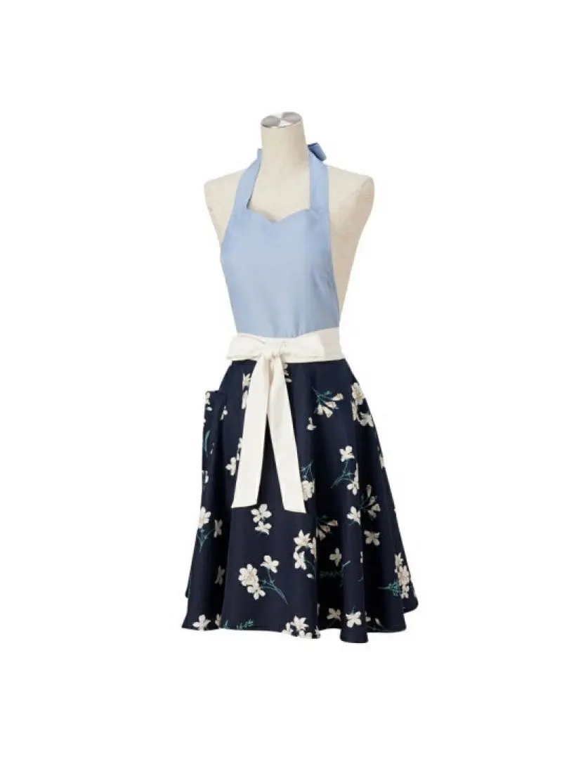 Thumbnail of Francfranc Blue Navy Floral Apron