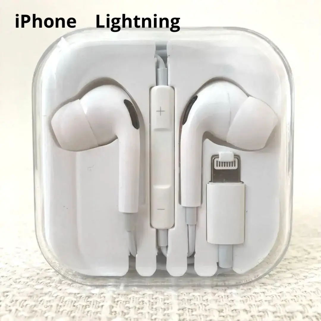 Thumbnail of New iPhone Earphones Wired Lightning Compatible with Calls