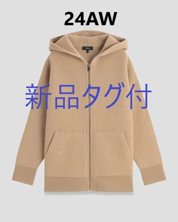 入手困難✨ セオリー パーカー カシミヤ混素材 長袖ニット 現行タグ グレー 2025年最新】セオリー カシミヤ パーカーの人気アイテム - メルカリ