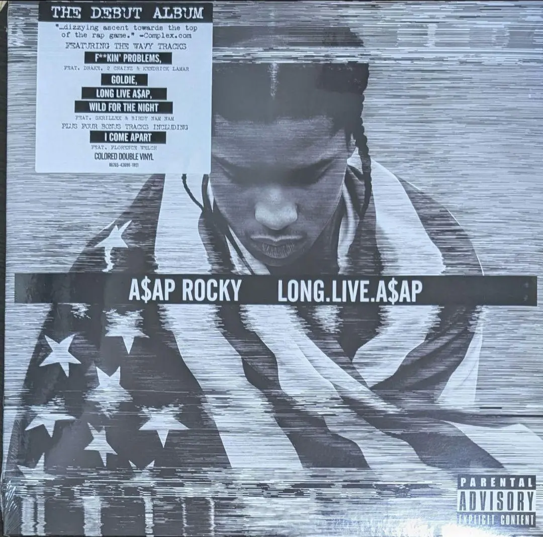 A$AP Rocky Long.Live.A$AP Asap 新品 LPレコード A$AP Rocky - Long Live A$AP - LP Vinyl (Reissue) - Vinyl Garden