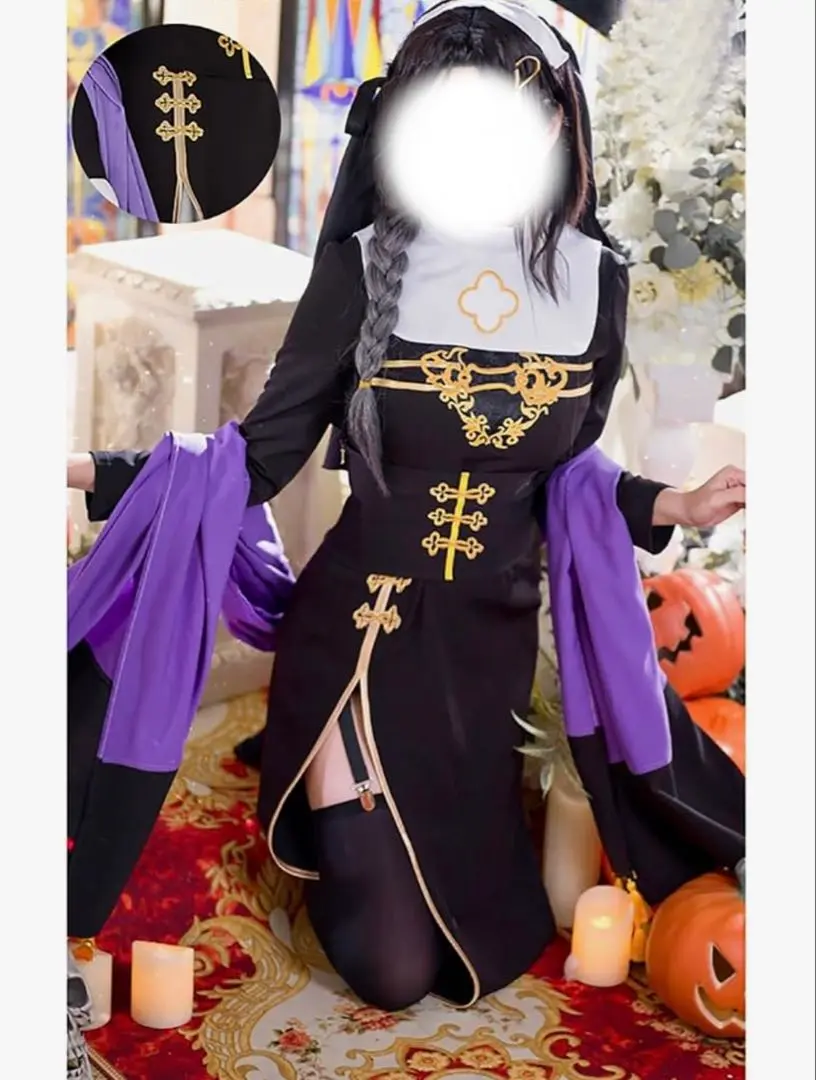 白雪巴 ハロウィン コスプレ Amazon.co.jp: [MYMSHLIME] バーチャルYouTuber VTuber 白雪巴