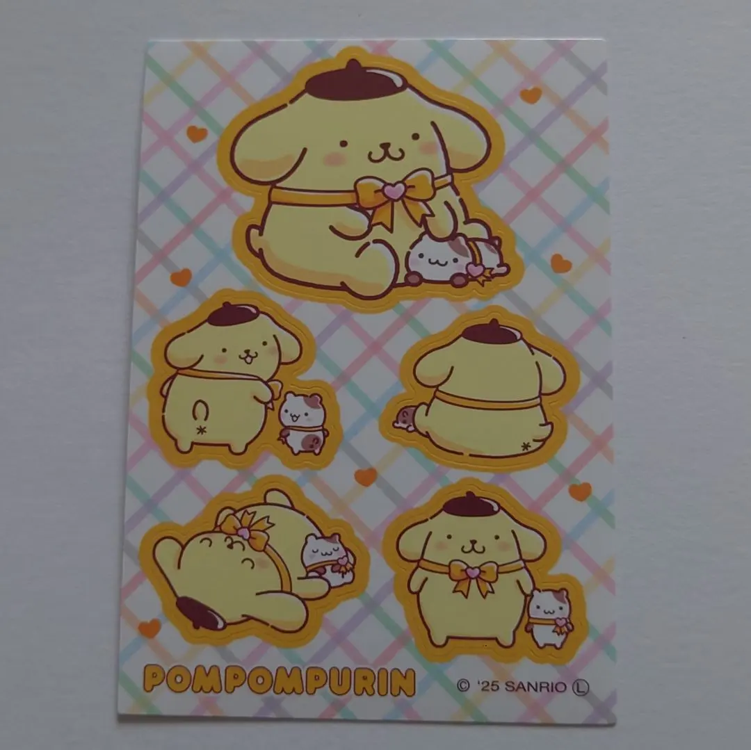 Thumbnail of Sanrio Seal Stickers: Pompompurin