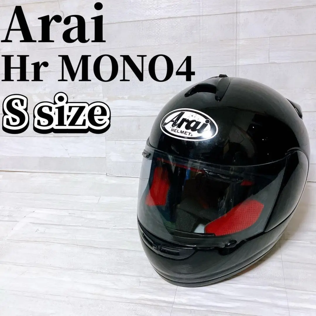 Arai Hr MONO4 フルフェイスヘルメット Webike | Arai アライ HR-MONO4 [エイチアール モノ4 フラッシュ
