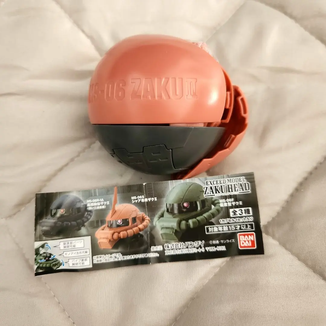 【未組立て】MS-06S Zaku II Head 1/12スケール 携帯電話無 未組立】913SHG MS-06S ZAKUⅡ HEAD 1/12 シャア ザク ガンダム