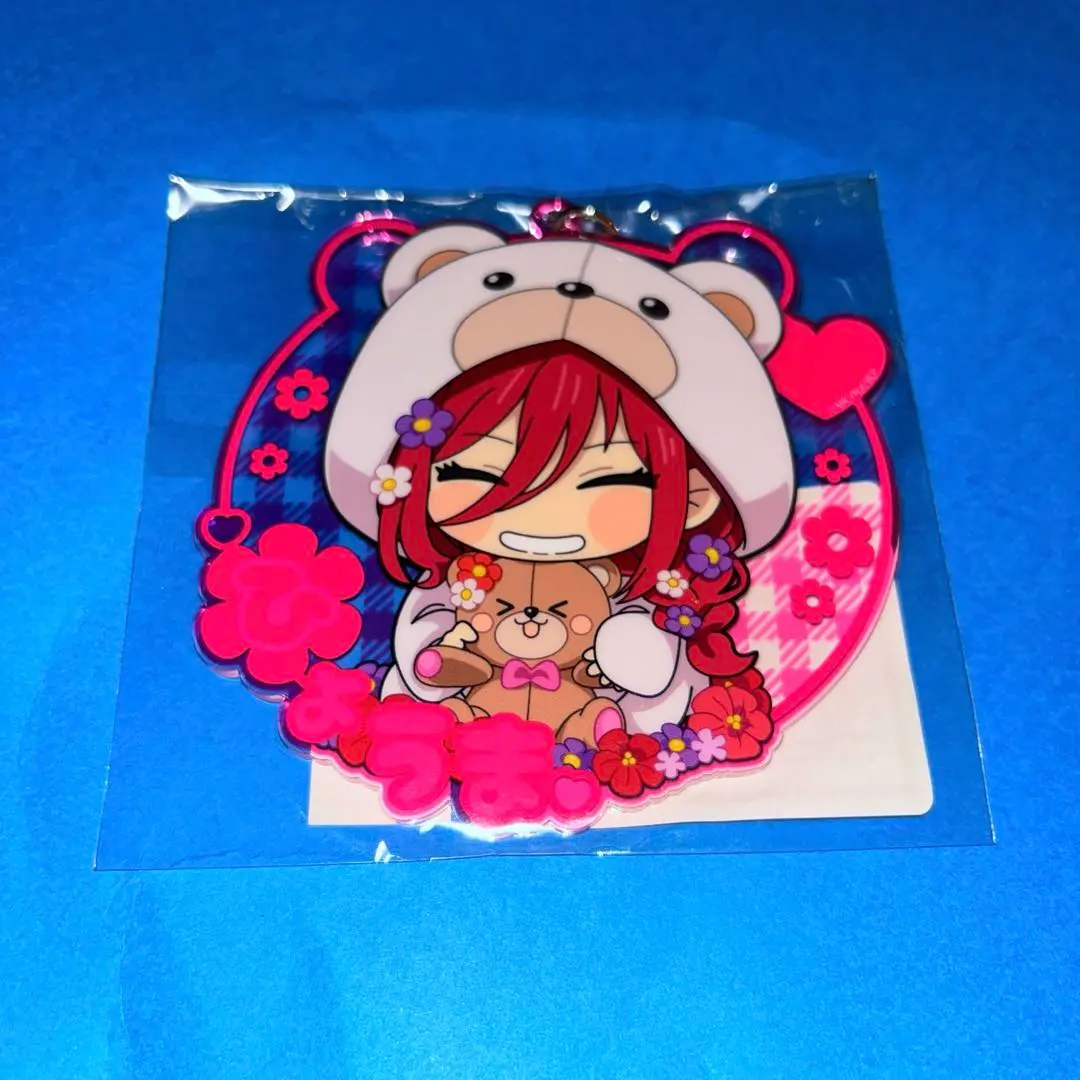Thumbnail of Blue Lock Favoteria Flower Bear Acrylic Keyholder - Hyoma Chigiri
