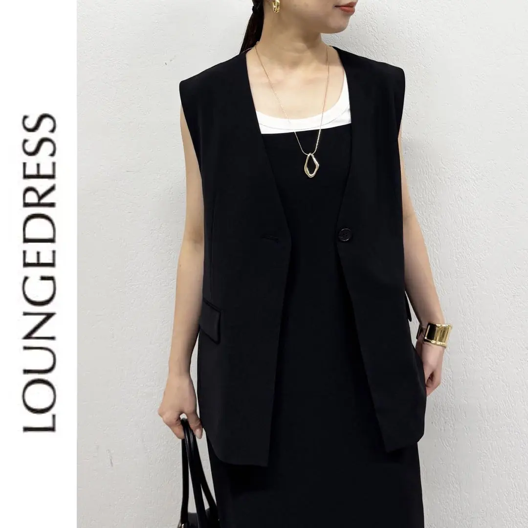 Loungedress シャギーベスト　未使用品 LOUNGEDRESS（ラウンジドレス）の「シャギーベスト（ベスト
