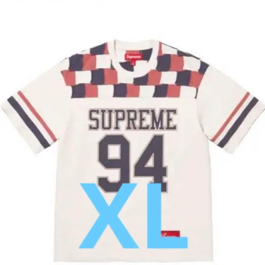 Supreme Patchwork Yoke Football Top Stone Men's - FW24 - US