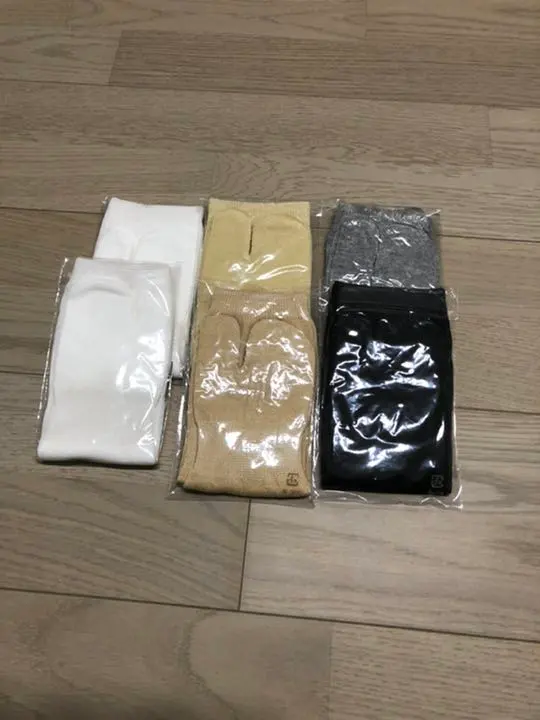 【全新未使用】湯美足袋 均碼6雙套裝 的縮圖