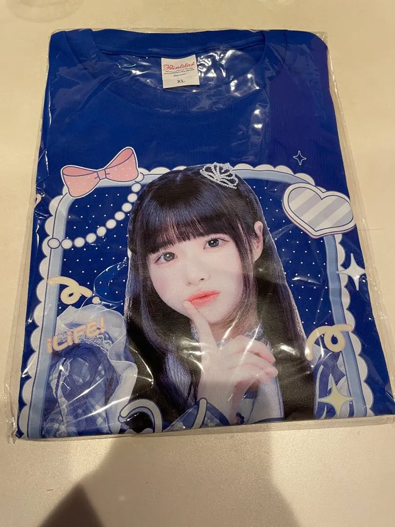 Thumbnail of [New, Unused] iLiFE! Karen Sora Reality Photo "Oshi" T-shirt, Prize A