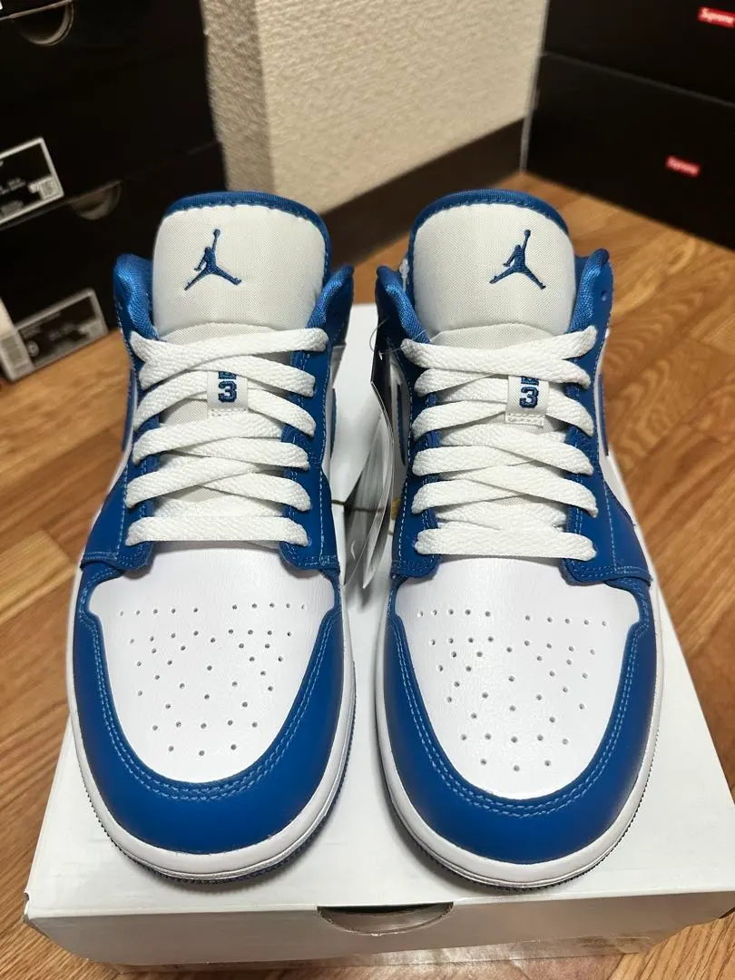 Thumbnail of Air Jordan 1 Low "Marina Blue" 26.5cm