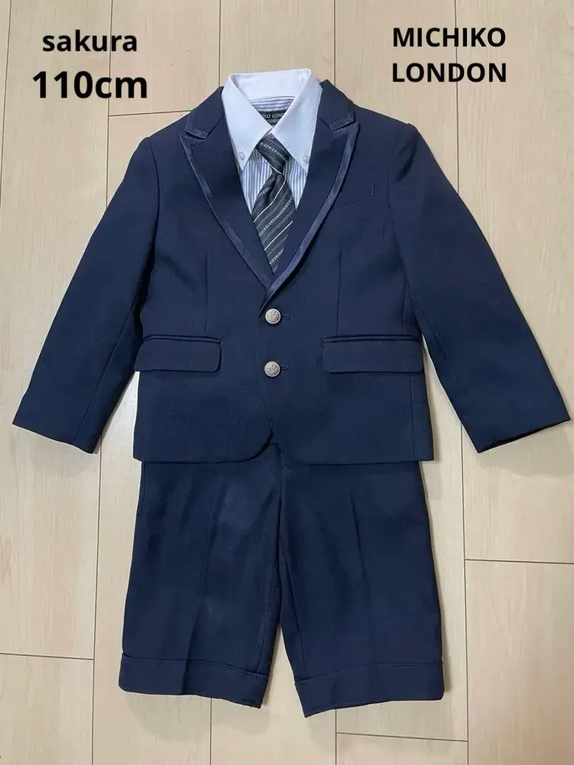 Thumbnail of Michiko London Sakura Formal Suit 4-piece set 110cm