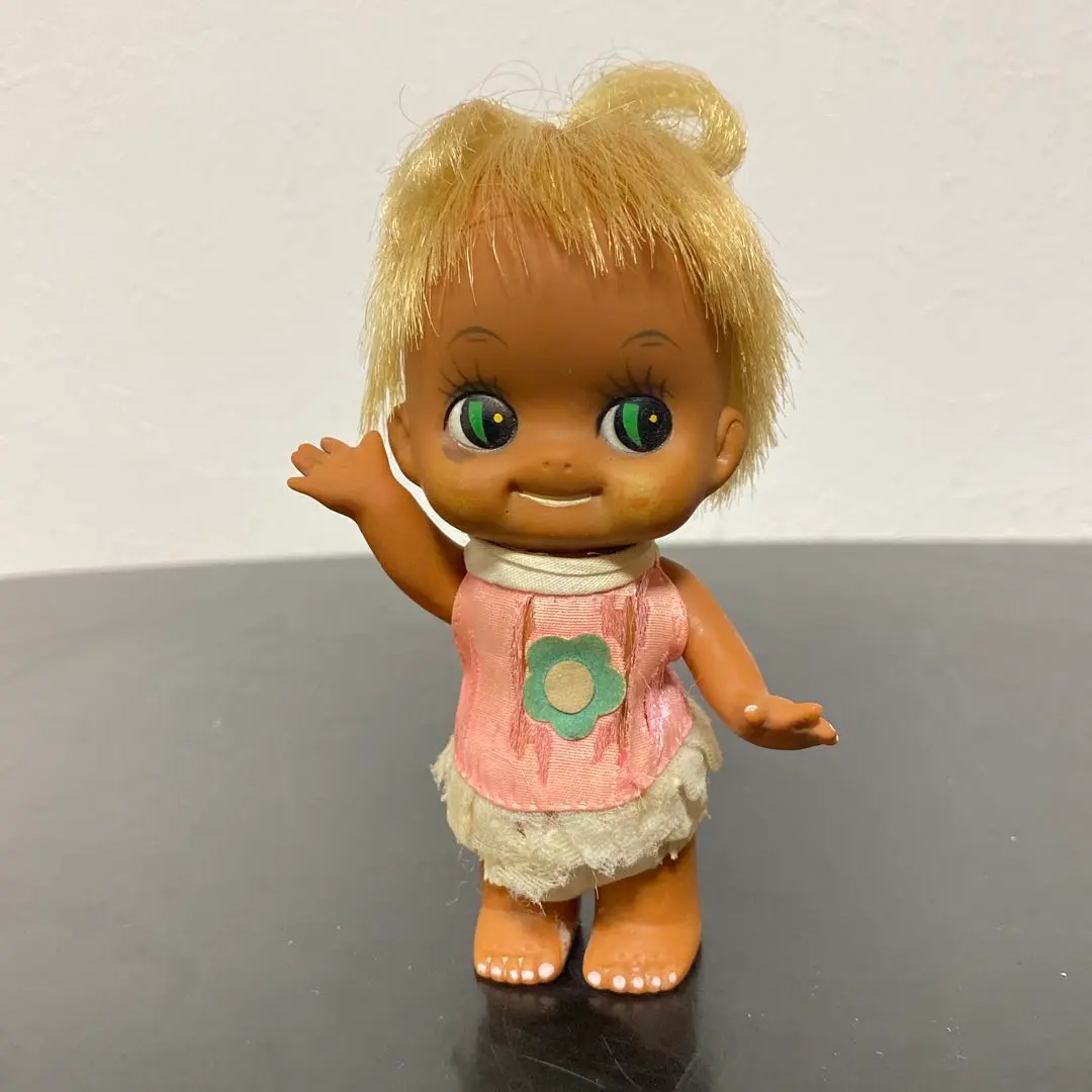 昭和レトロ 1970年代セキグチ コンボちゃん ソフビ人形クロンボ黒んぼ当時物 昭和レトロ 1970年代セキグチ コンボちゃん ソフビ人形クロンボ
