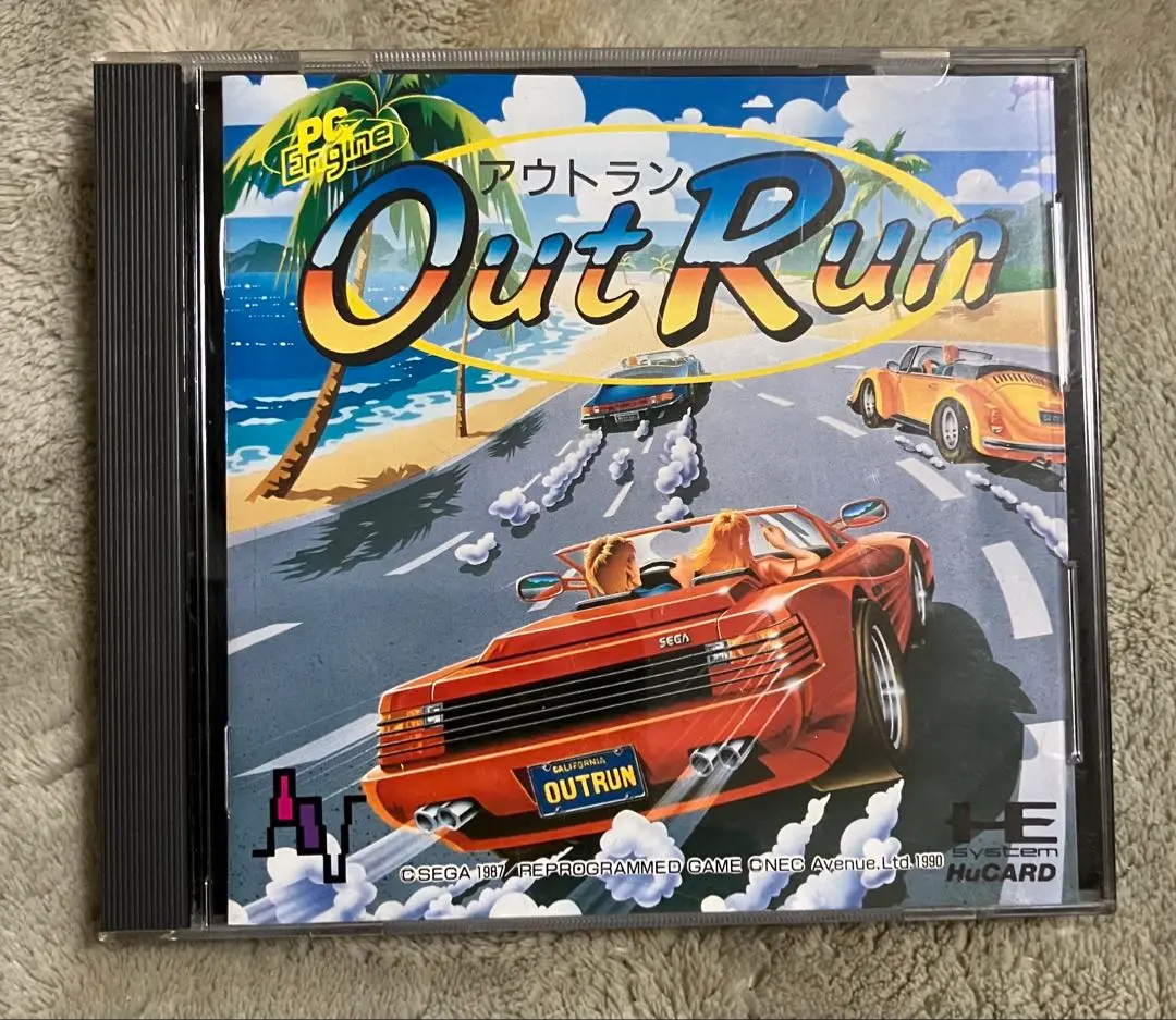 値下げしました！アウトラン pcエンジン PCエンジン用ソフト Out Run アウトラン NAPH-1016 HuCARD