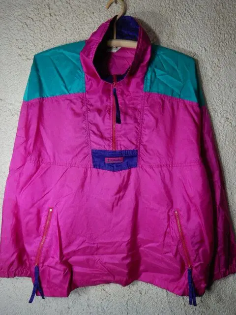 Thumbnail of o8273 Columbia Half-zip Jacket Windbreaker