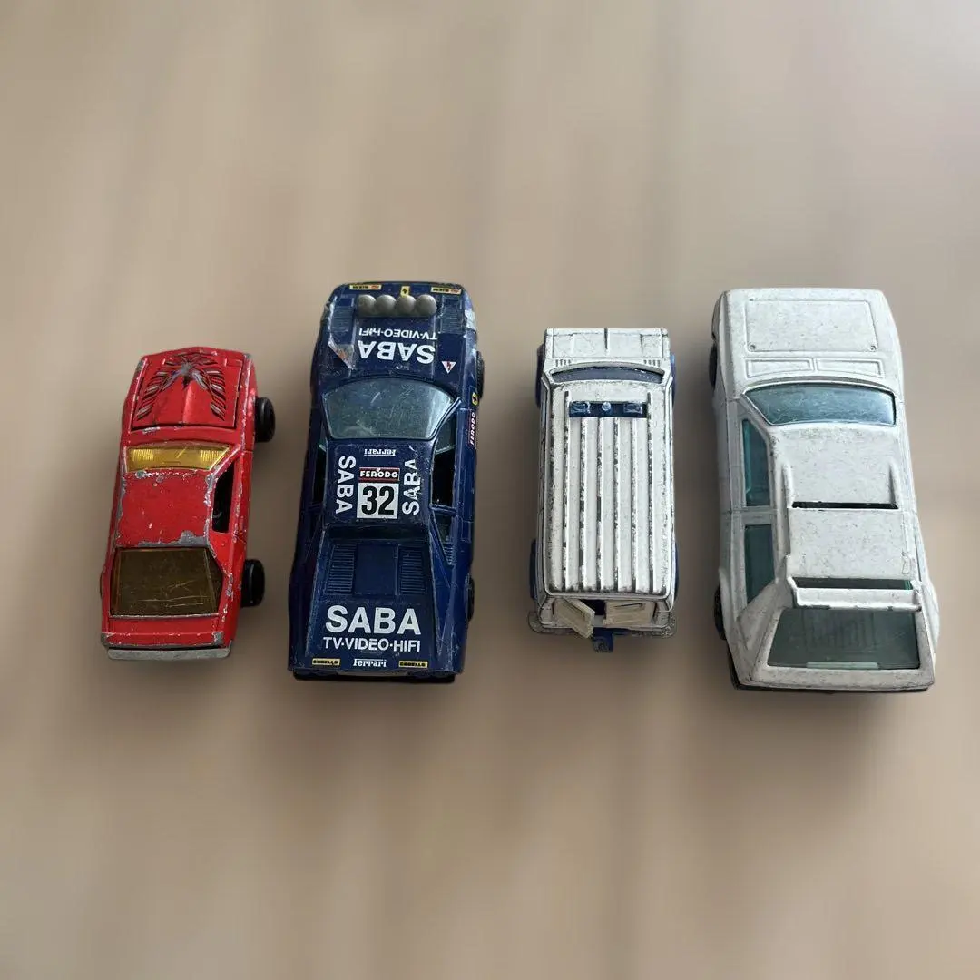 Thumbnail of Set of 4 miniature cars: Lancia Delta S4