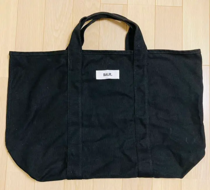 BALR. ブラック トートバッグ 楽天市場】ボーラー BALR. ユニセックス トートバッグ CLEAN