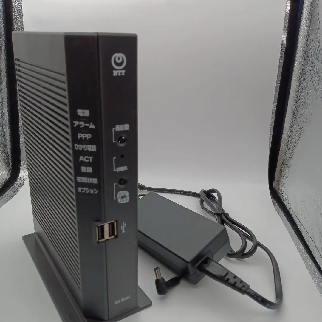 【新品】NTT RX-600KI ルーター LANケーブル付き ルータの配線方法（RXシリーズ） | リモートサポートサービス