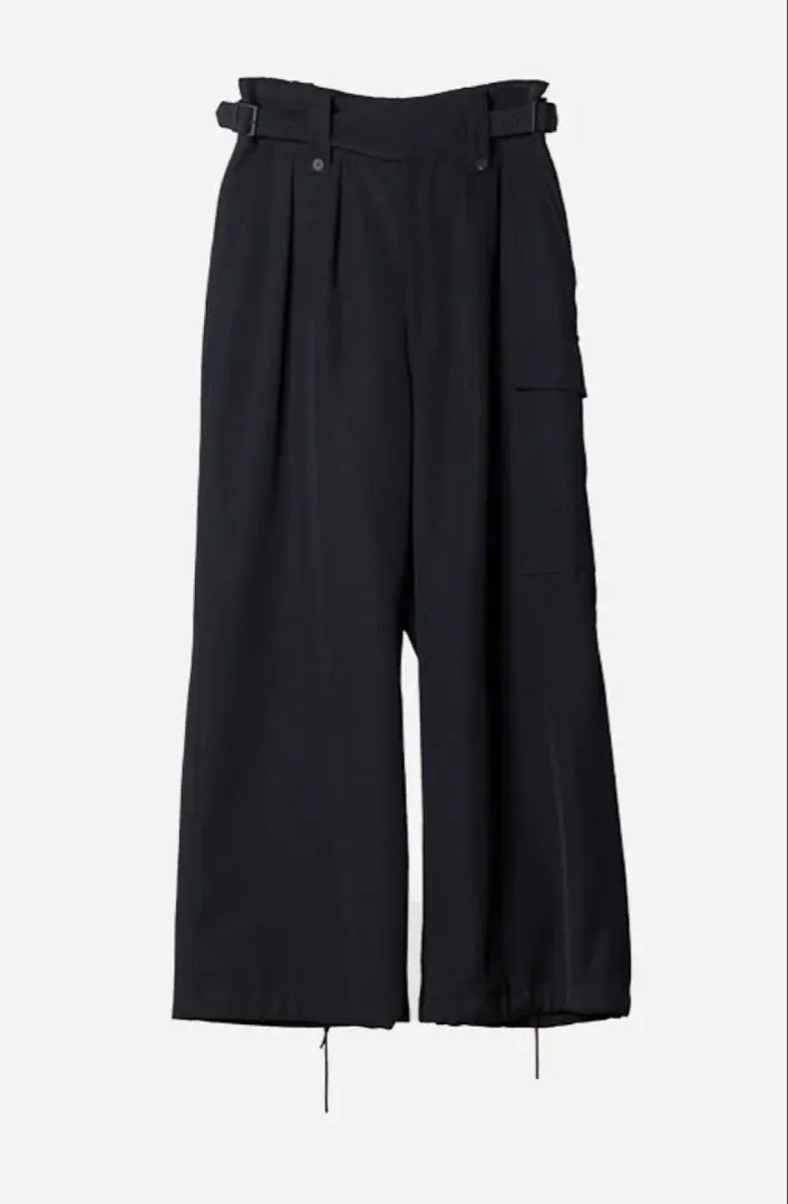 重磅羊毛華達呢廓爾喀工裝褲 的縮圖