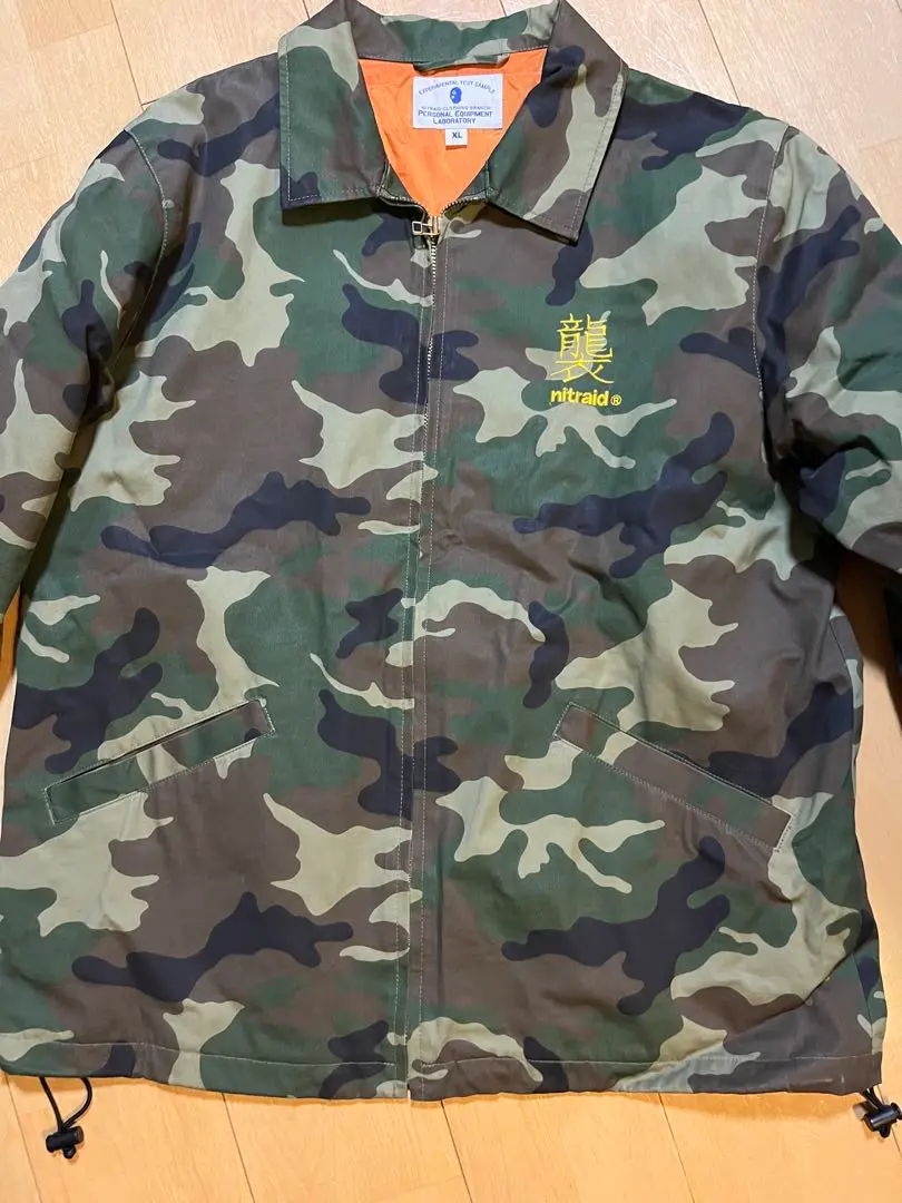 【値下げ】 nitraid RAIDS ブラック ミリタリージャケット nitrow(nitraid) - NITRAID M-65 60/40 FIELD JACKET Size-L