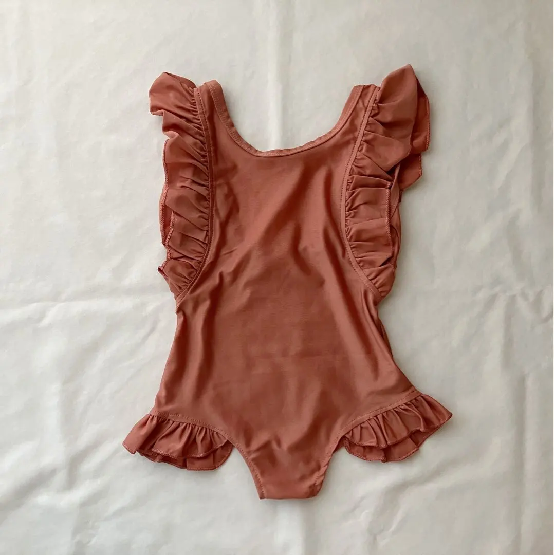 Thumbnail of Frilly swimwear, 100cm