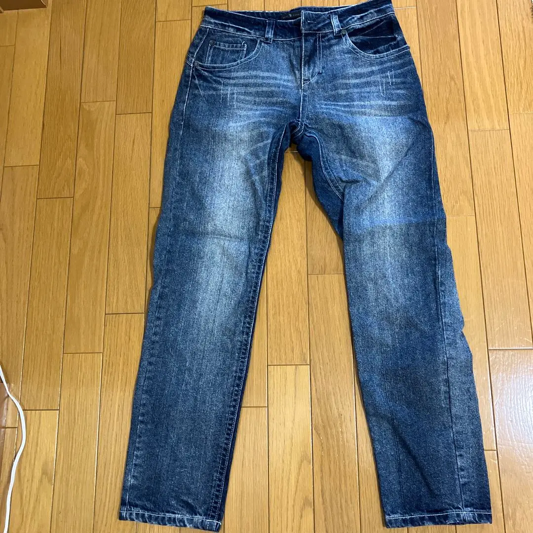 新品未使用☆リアルキューブ スキニージーンズ ブラック 38 Sサイズ相当 2025年最新】REAL CUBE デニム・ジーンズの人気アイテム - メルカリ