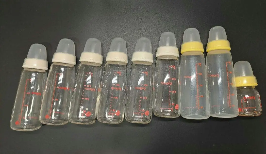Thumbnail of Pigeon Slim Type Baby Bottles (9 bottles) for juice, bulk sale