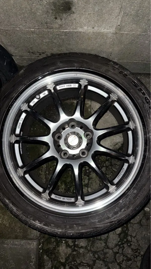WORK ワーク エモーション11R 17×7J ET53 5穴 PCD114.3 4本 CR-Z