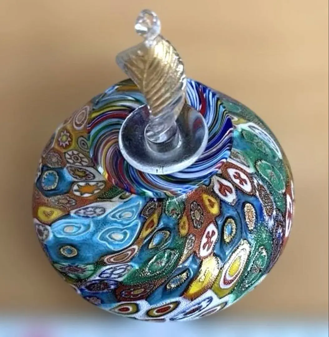 イタリア　ムラーノ　ベネチアンガラス　ミルフィオリ　香水瓶 2025年最新】ミルフィオリ 香水瓶の人気アイテム - メルカリ