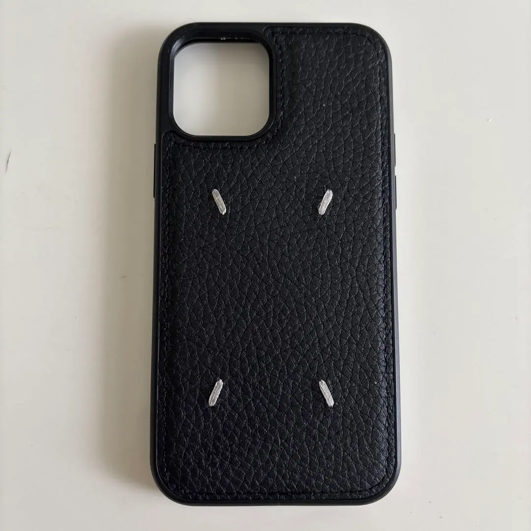 新品・正規品 マルジェラ レザースティッチ スマホケースiPhone12mini Maison Margiela（旧Maison Martin Margiela） - 新品・正規品