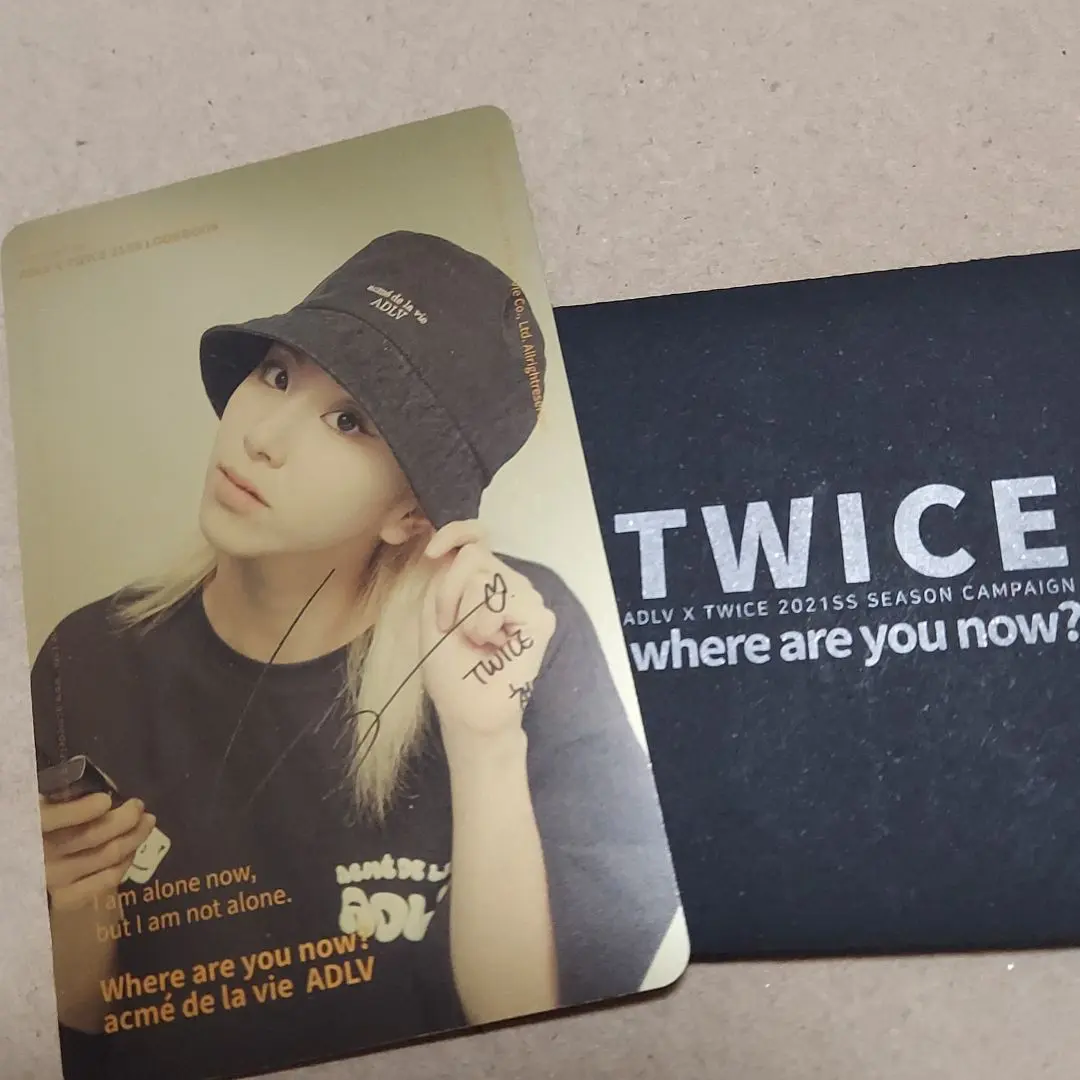 TWICE ツウィ　ADLV ゴールドトレカ TWICE ツウィADLV ゴールドトレカ