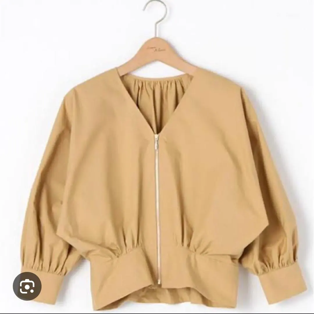 Thumbnail of Sale [Excellent Condition] Adam et Rope Beige Dolman Sleeve Jacket Blouson