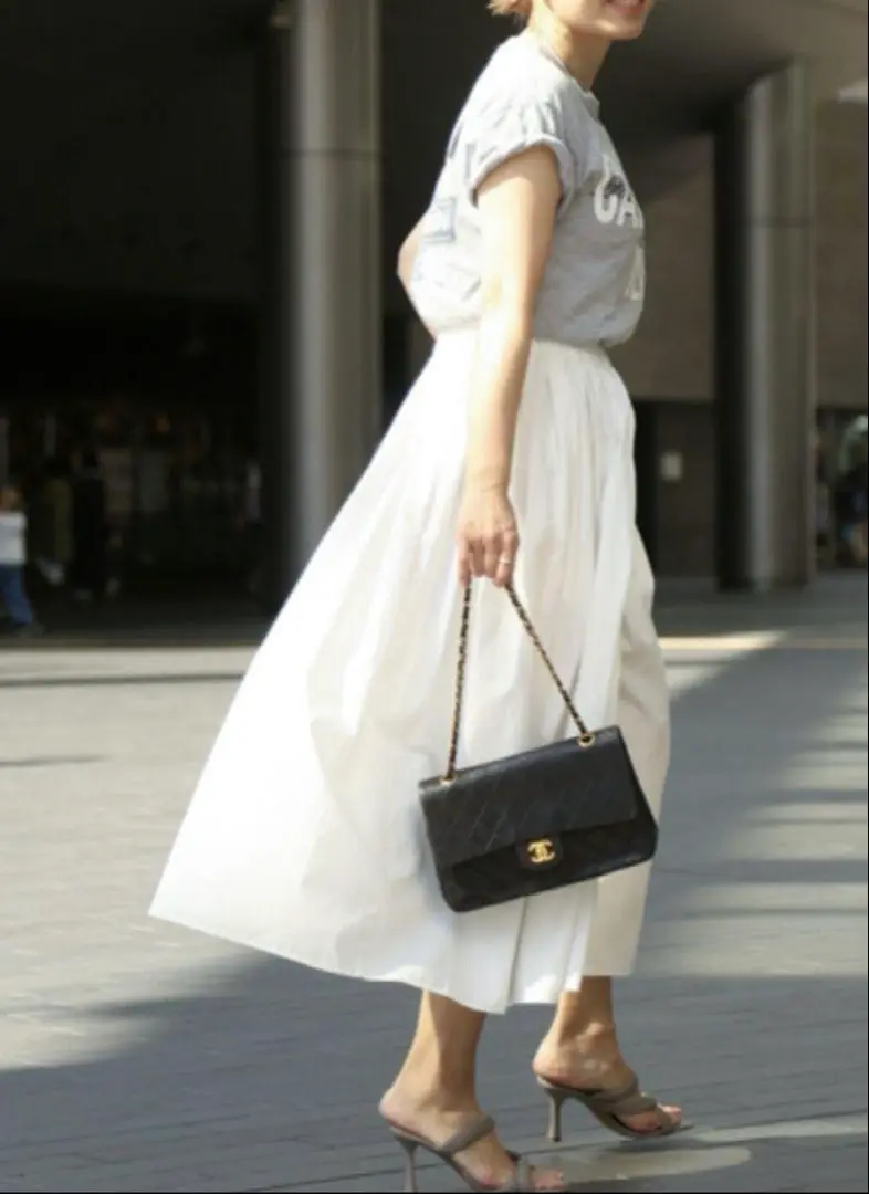【極美品】ドゥーズィエムクラス　Cotton Dramatic ギャザースカート Deuxieme Classe（ドゥーズィエムクラス）の「*Cotton Dramatic