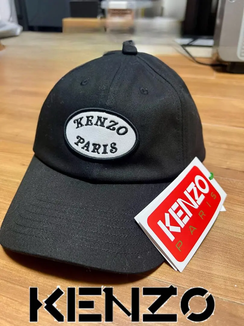 未使用品◇KENZO × VERDY◇ロゴ刺繍キャップ ベージュ キャメル