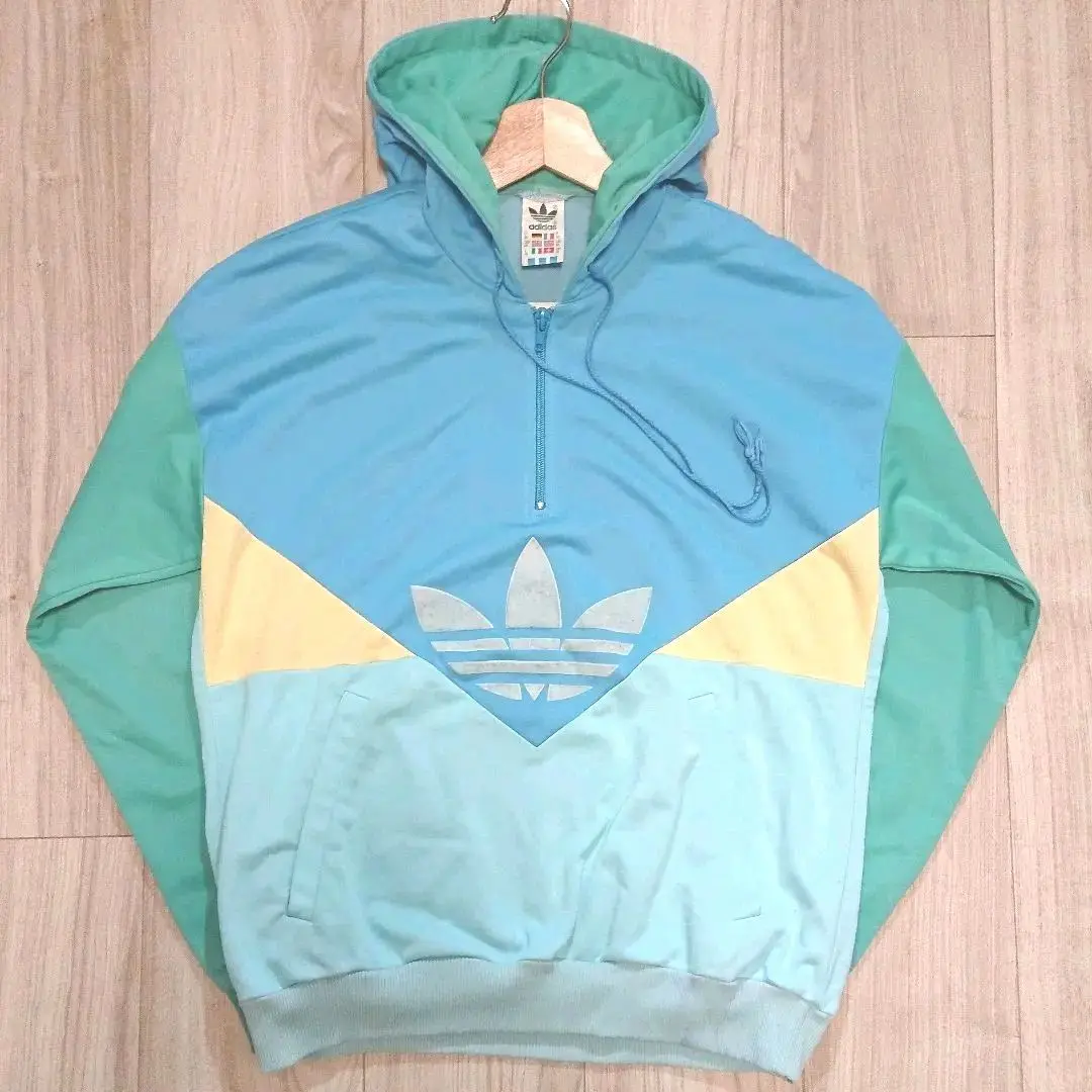 adidas ヴィンテージ パーカ 四畳半神話大系 明石さんのパーカー Mサイズ adidas 四畳半神話大系 明石さん着用 ジャージ パーカー ピンク