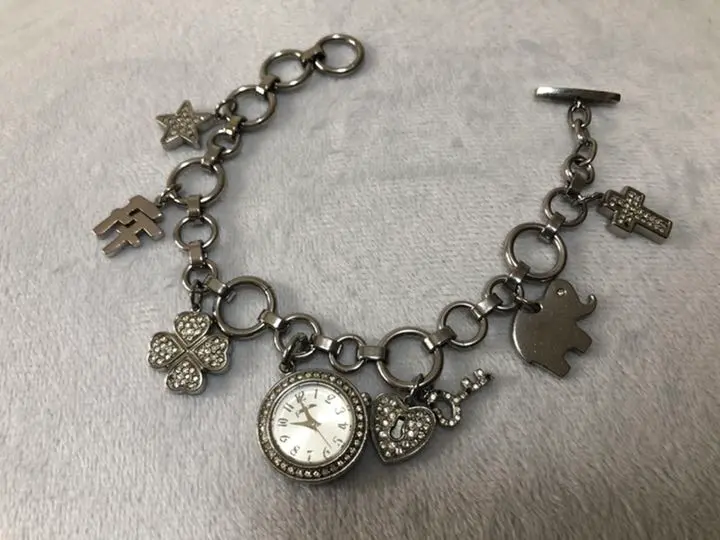 ジャンク品☆follifollieフォリフォリシルバー925製ブレスレット
