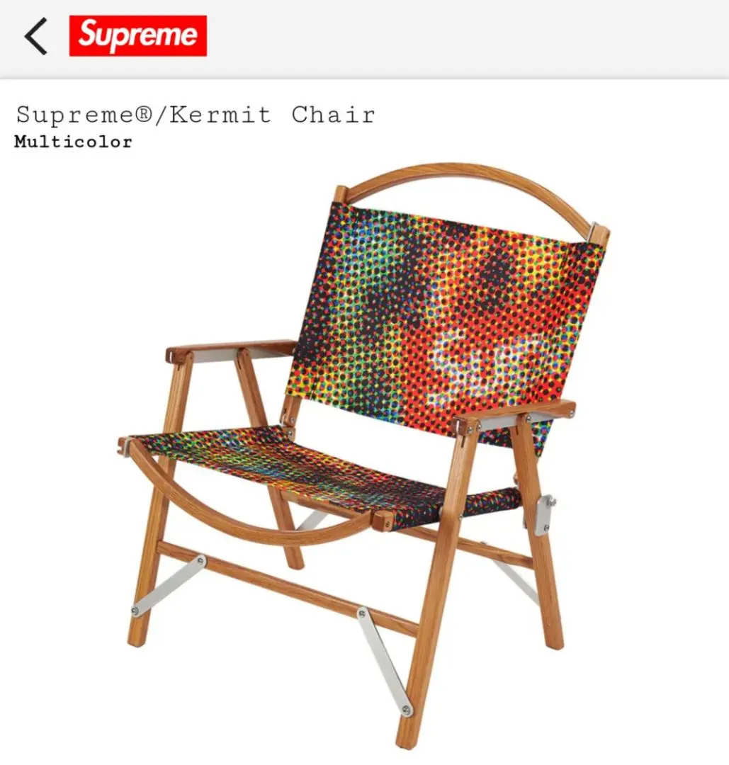 Supreme Kermit Chair シュプリーム カーミットチェアシート 2025年最新】Supreme Kermit Chairの人気アイテム - メルカリ