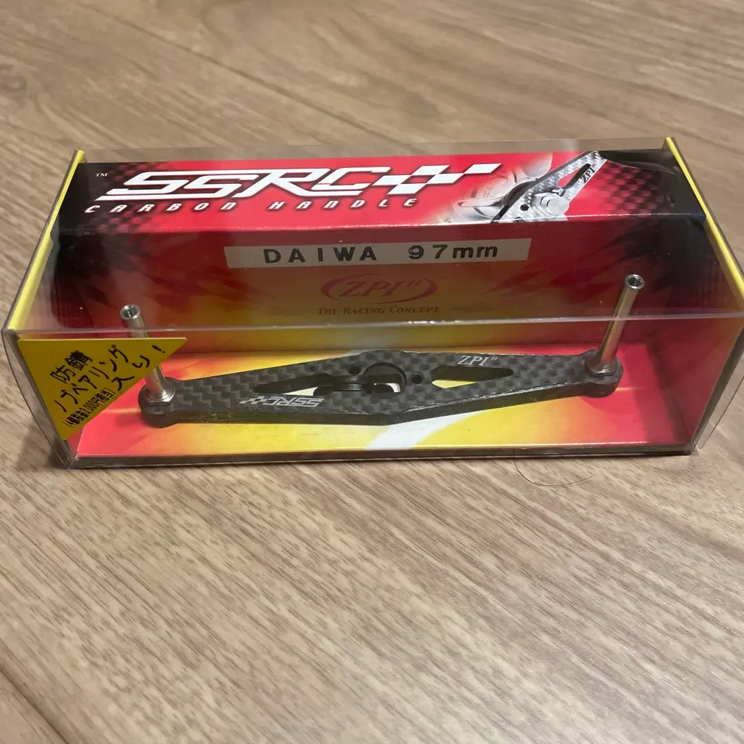 ZPI シマノ用 イナーシャ 92 レッド カーボンハンドル 中古品】リバイブ イナーシャカーボンハンドル 92mm R-IN92