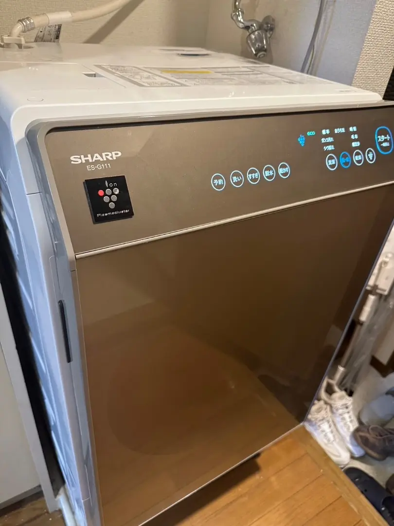 2019年製造　SHARP ドラム式電気洗濯乾燥機ES-G111-NL 2025年最新】シャープ ドラム式 es-g111の人気アイテム - メルカリ