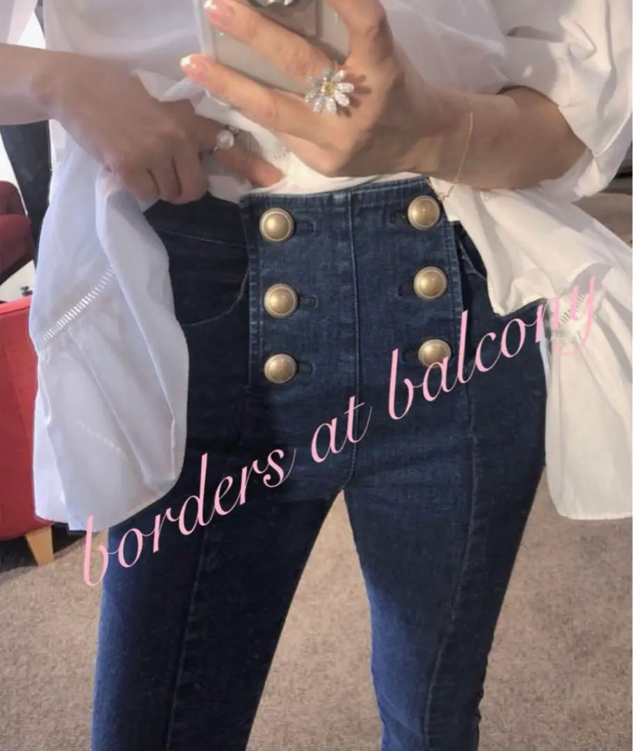 borders at balcony スキニー デニム ジーンズ BASIC SKINNY DENIM PANTS | BORDERS at BALCONY 公式サイト丨