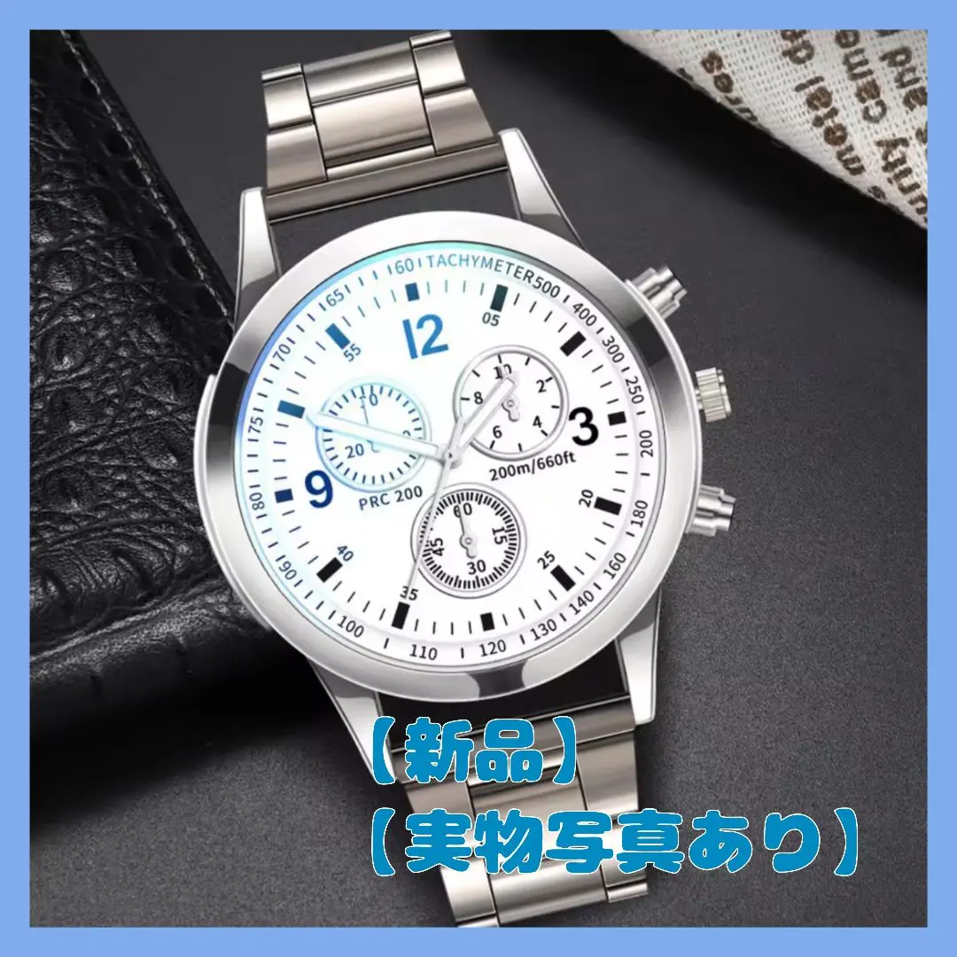 Thumbnail of 【New】Men's Watch Silver Suit Formal Entrance Ceremony Graduation Ceremony