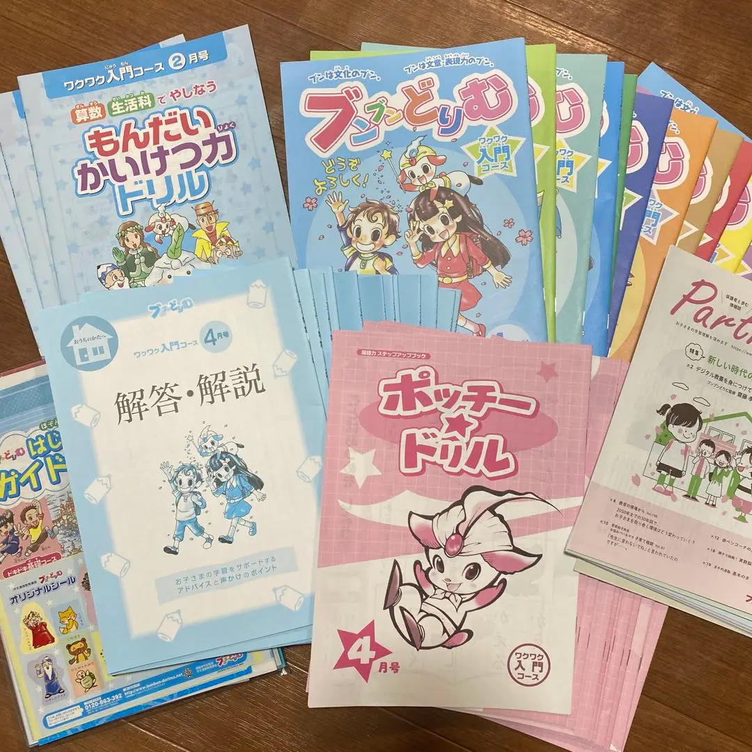 ブンブンどりむ応用コース一年間分 小学生の作文力をアップする通信教育講座「ブンブンどりむ