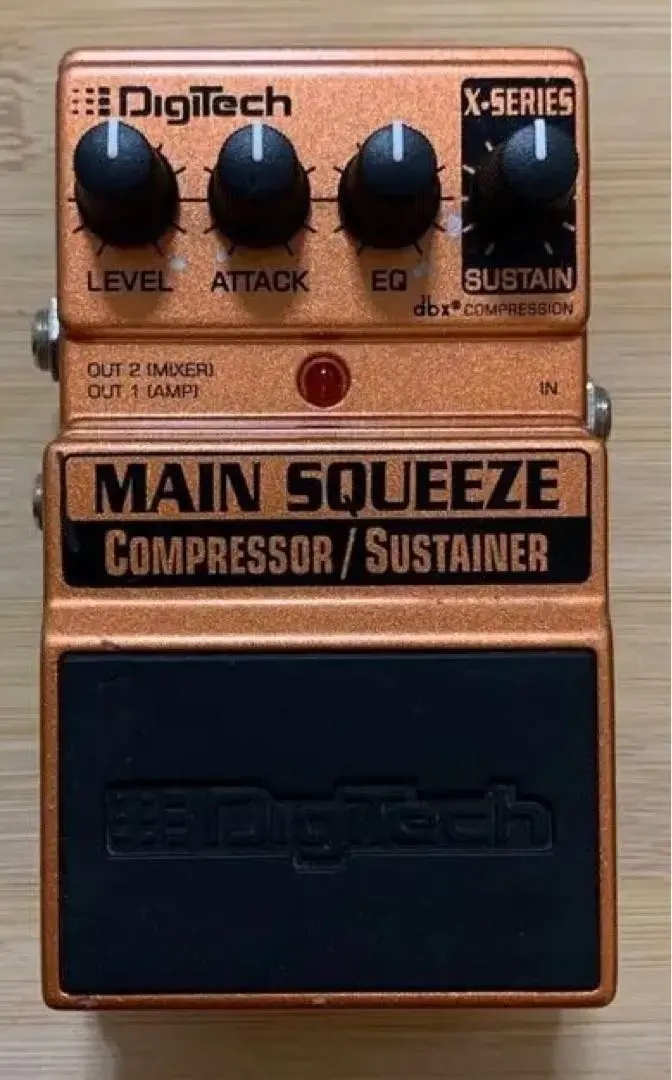 （美品） Digitech MAIN SQUEEZE コンプレッサー/サステナー Kanda Shokai Corporation [ DigiTech ]