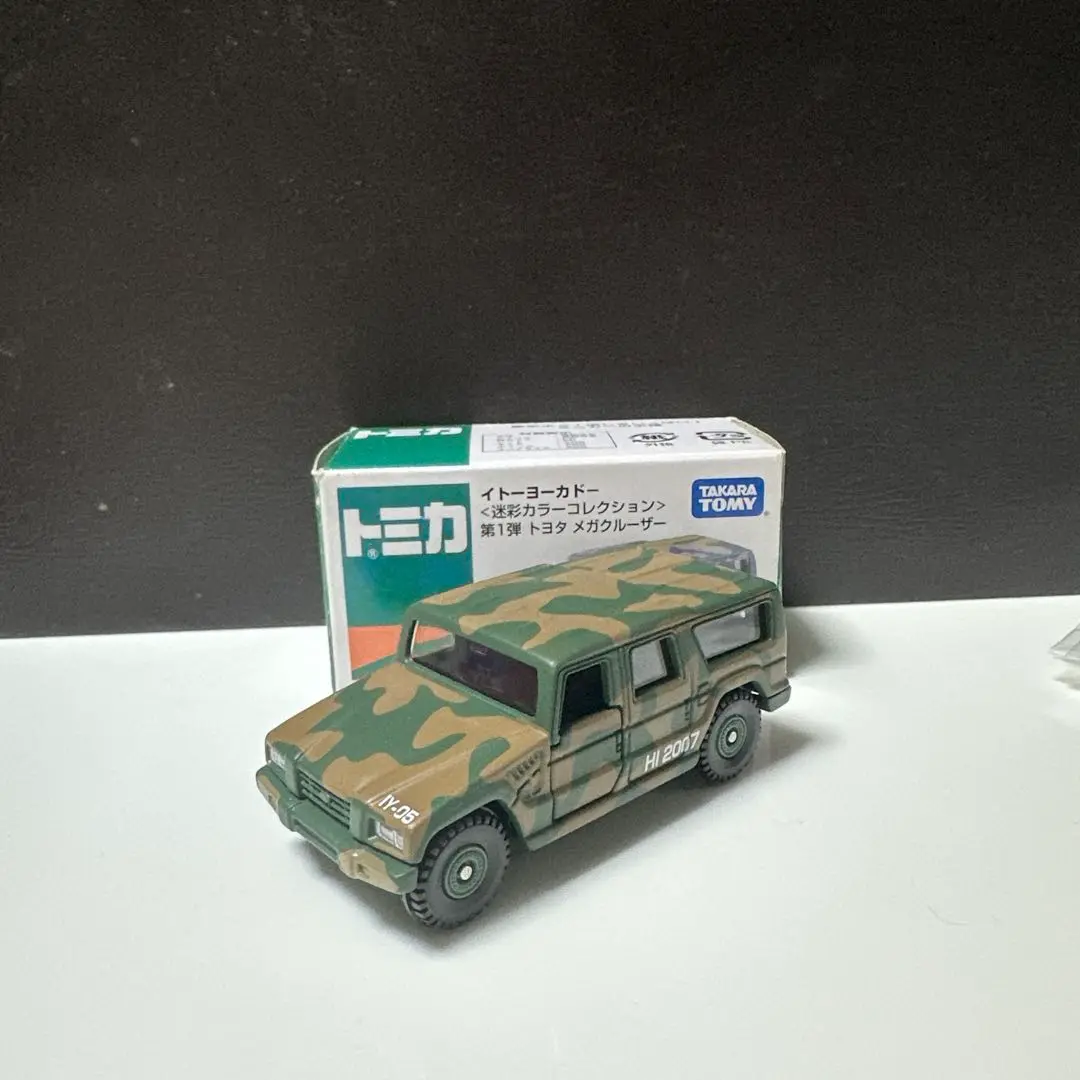 タイムセール廃盤品　トミカ　イトーヨーカドー　トヨタ　メガクルーザー　４台セット トミカ トヨタメガクルーザーセット 4台セット - メルカリ
