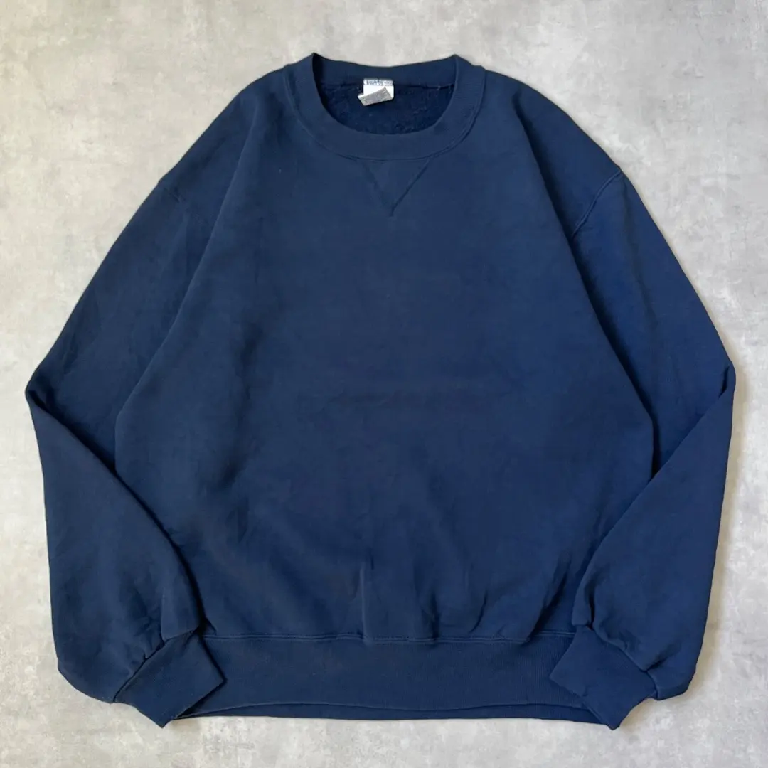 Thumbnail of Russell Athletic Sweatshirt Vintage 90s Plain L Navy 17192