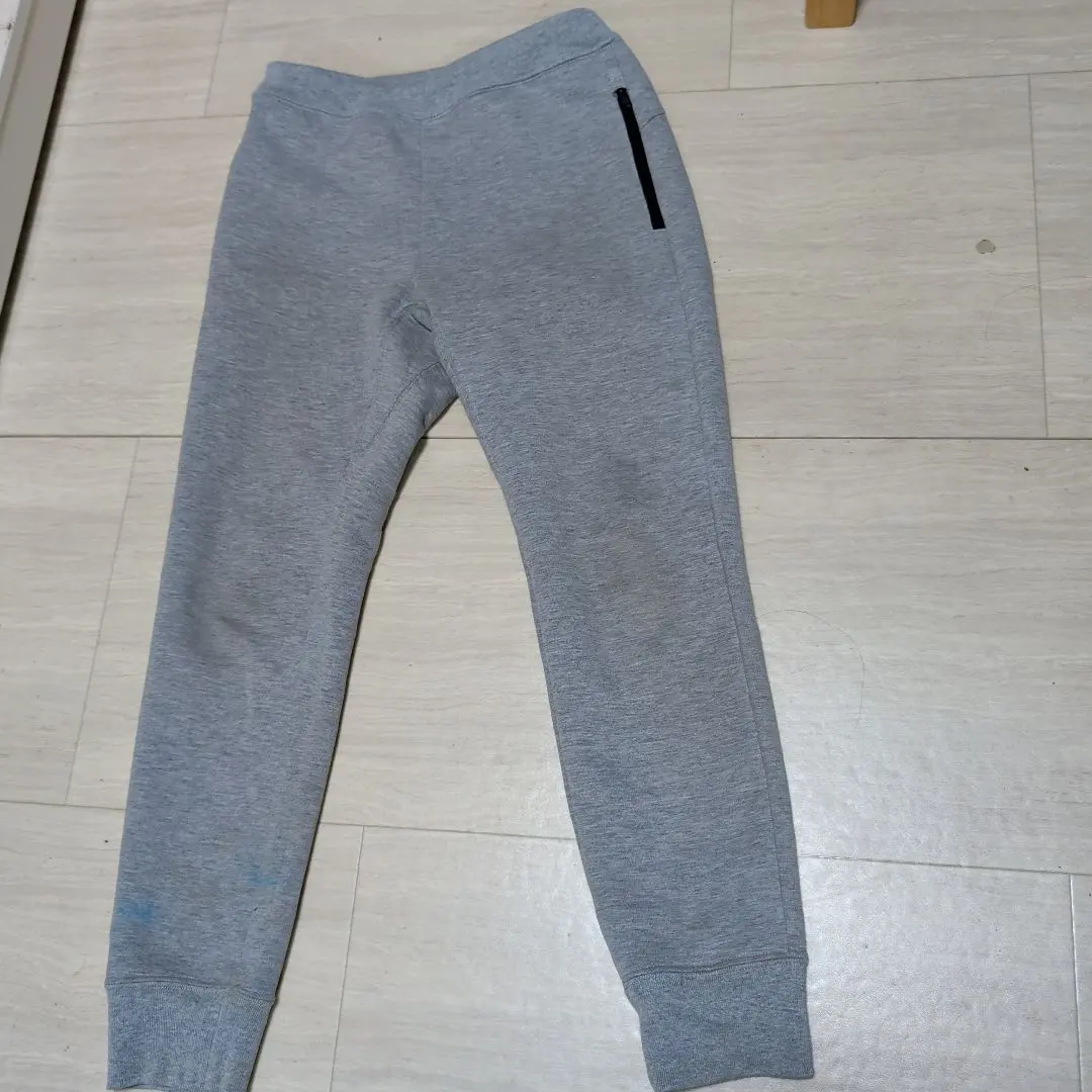 Thumbnail of Uniqlo Gray Long Pants with Side Pockets