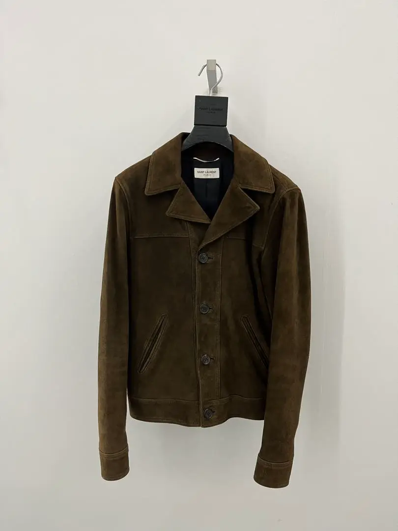 2025年最新】SAINT LAURENT PARIS メンズ シングルライダースの